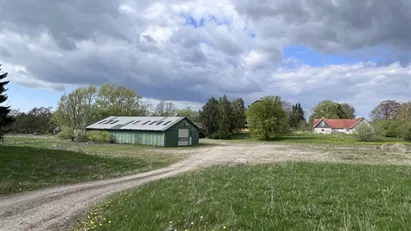 Isoleret stor hal med vaskeplads og udendørs areal
