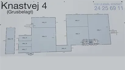 Isoleret lagerhal, 503 kvm., 650kW el, stor port, velfærd t. 10 pers.