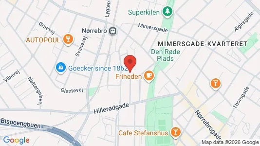 Værkstedslokaler til leje i Nørrebro - Foto fra Google Street View