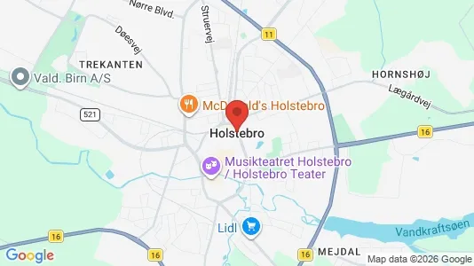 Lagerlokaler til salg i Holstebro - Foto fra Google Street View