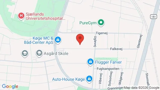 Lagerlokaler til salg i Køge - Foto fra Google Street View