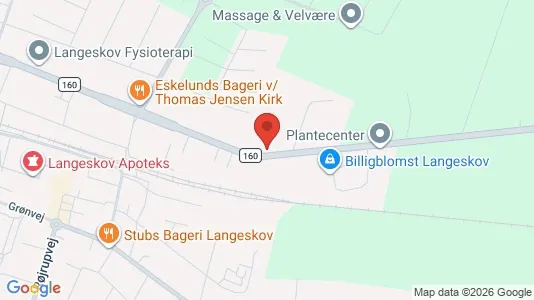 Lagerlokaler til salg i Langeskov - Foto fra Google Street View