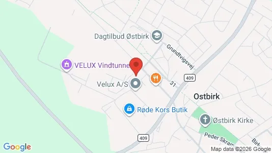 Lagerlokaler til salg i Østbirk - Foto fra Google Street View