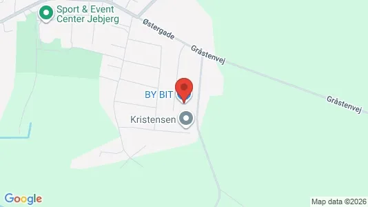 Lagerlokaler til salg i Roslev - kort over placeringen