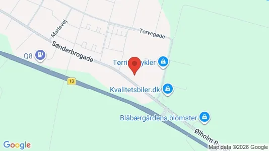 Lagerlokaler til salg i Tørring - Foto fra Google Street View