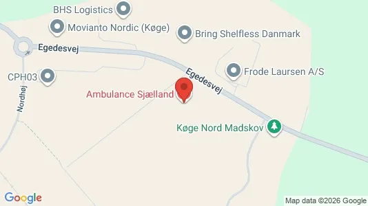 Lagerlokaler til leje i Køge - Foto fra Google Street View