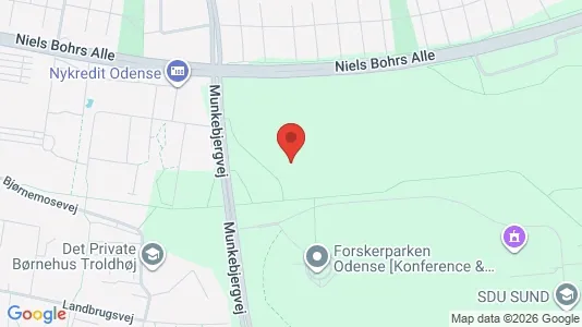 Værkstedslokaler til leje i Odense M - kort over placeringen