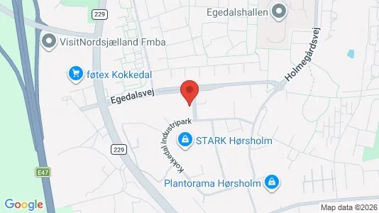 Lagerlokaler til salg i Kokkedal - Foto fra Google Street View