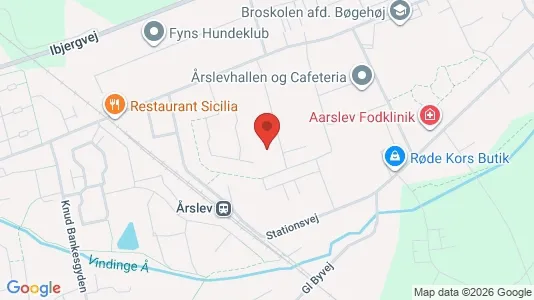 Lagerlokaler til salg i Årslev - Foto fra Google Street View