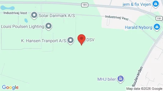 Lagerlokaler til leje i Vejen - Foto fra Google Street View